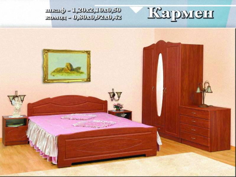 спальный гарнитур «кармен» в Ижевске