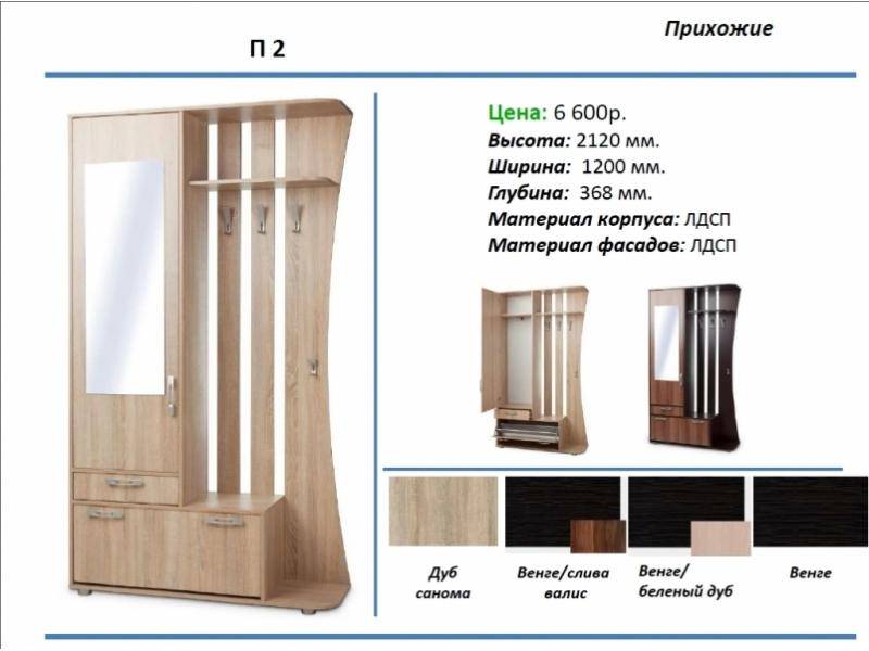 прихожая п2 в Ижевске