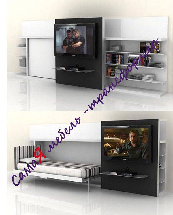 откидная односпальная кровать с tv в Ижевске