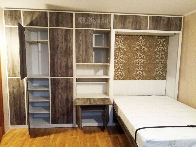 стенка для спальни с откидной кроватью в Ижевске