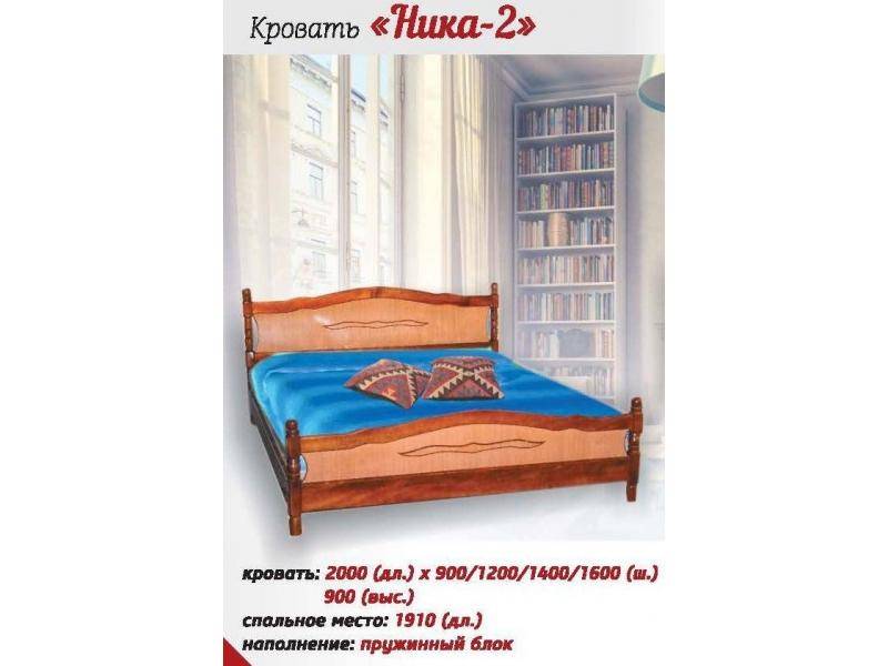 кровать двухспальная ника 2 в Ижевске