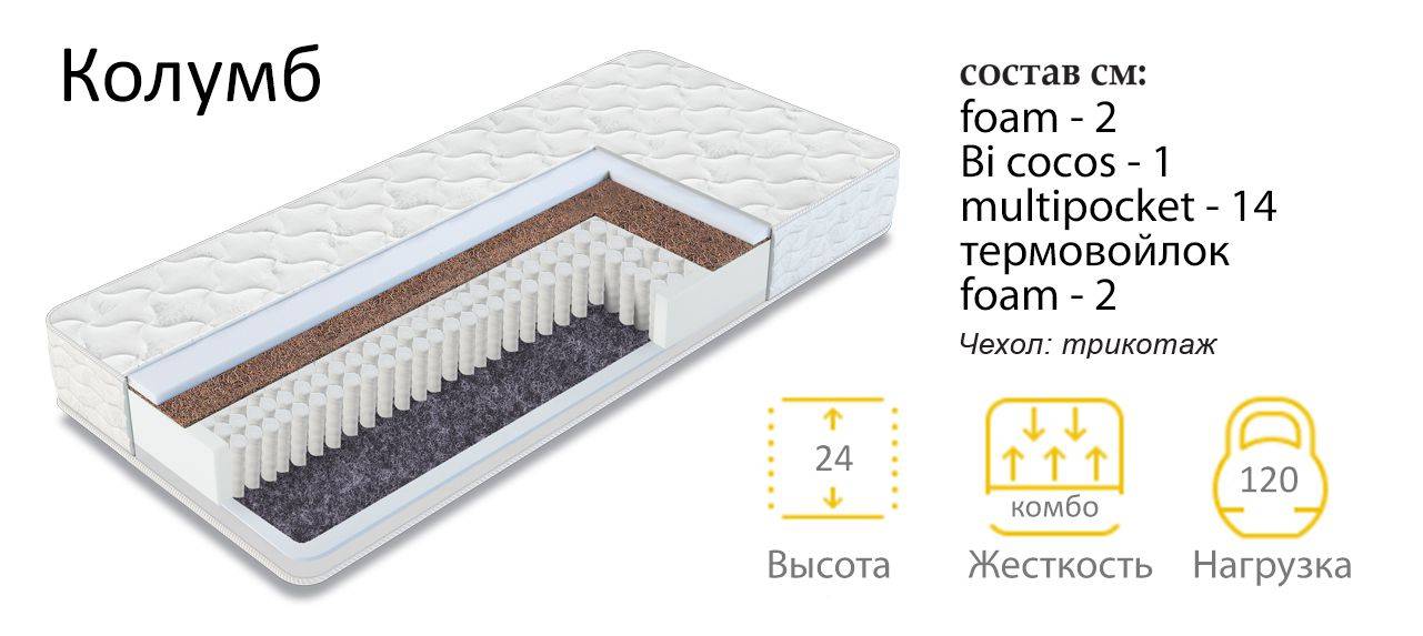 матрас колумб в Ижевске