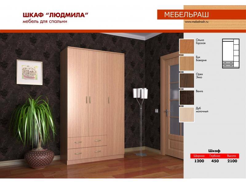 шкаф прямой людмила в Ижевске