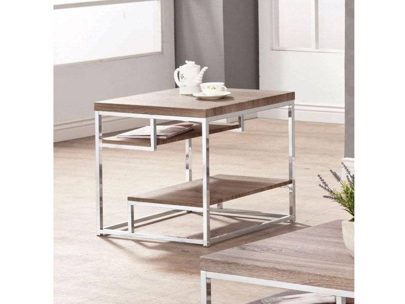 журнальный стол chrome & triple wood в Ижевске