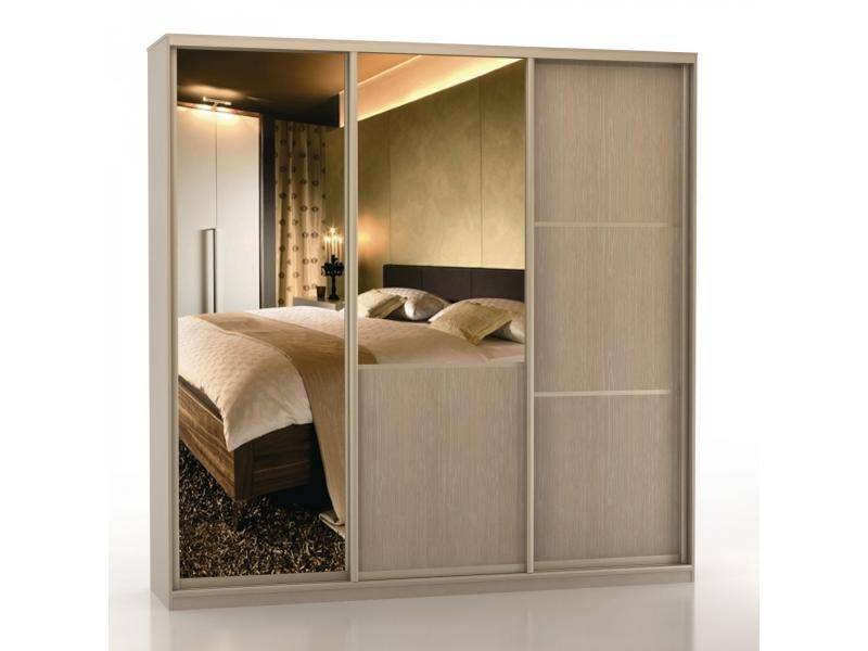 шкаф купе шк-3 20 24 45 02 03 04 с 2 зеркалами в Ижевске