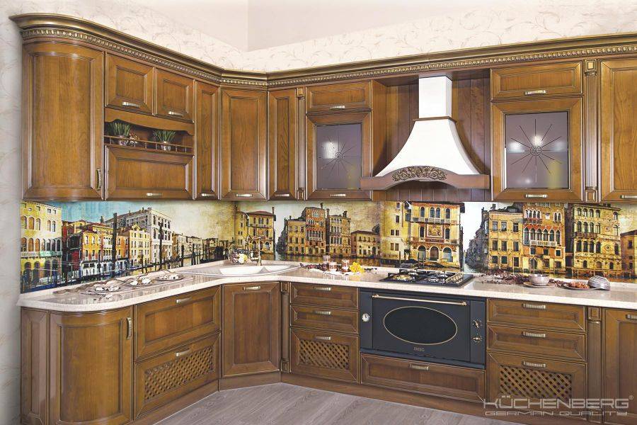 кухня из массива ольхи allegro в Ижевске