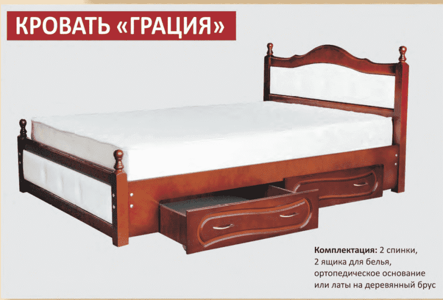 кровать греция с ящиками в Ижевске