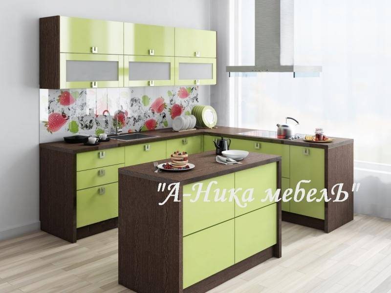 современная кухня из пластика оливия в Ижевске