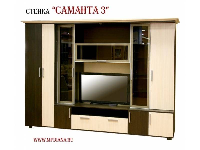 гостиная стенка саманта 3 в Ижевске
