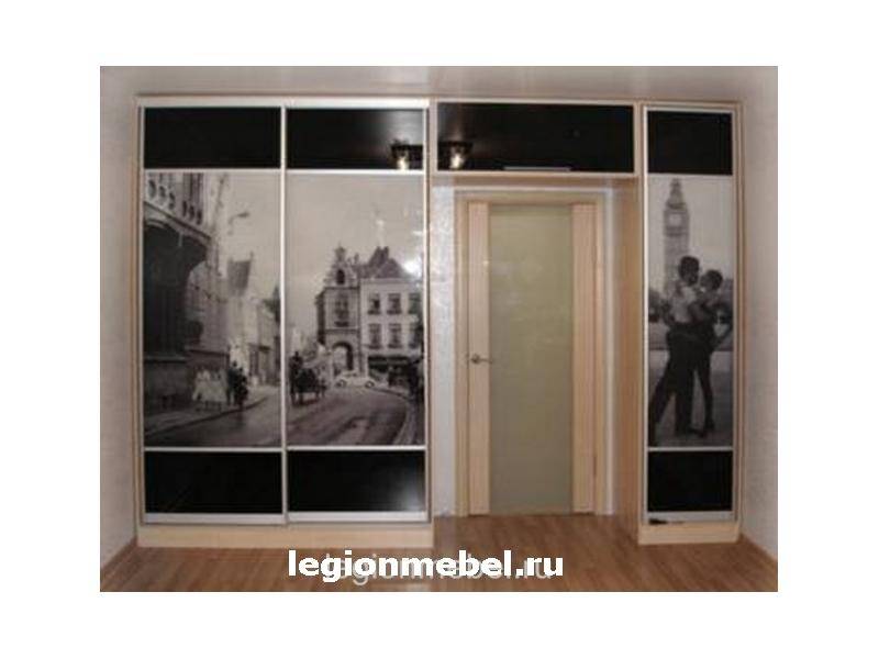 удобный шкаф в спальню с фотопечатью в Ижевске