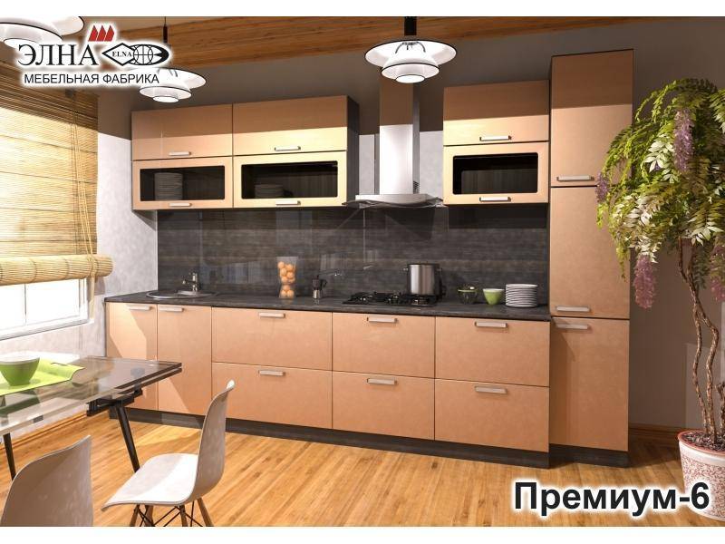 кухня прямая премиум 6 в Ижевске