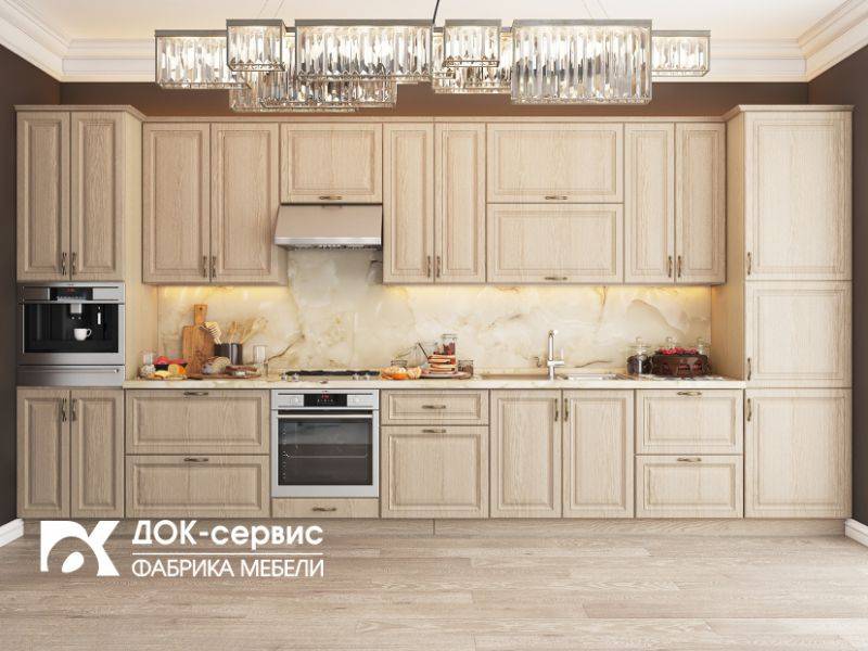 прямая классическая кухня в Ижевске