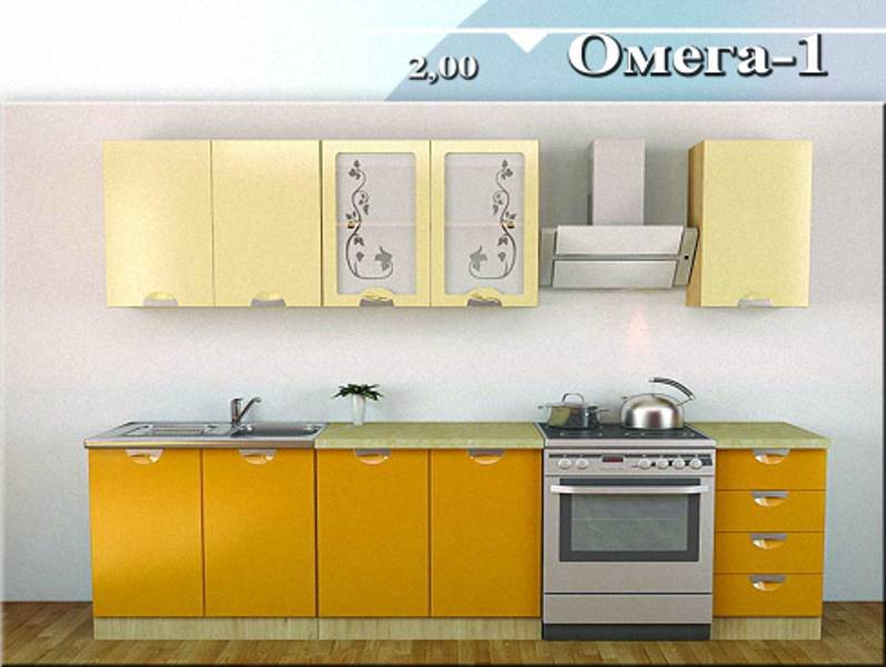 кухонный гарнитур «омега 1» в Ижевске