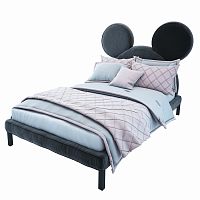 кровать детская 140х200 серая mickey mouse в Ижевске