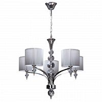 дизайнерская подвесная люстра spot light lyon 5071502 серебро в Ижевске