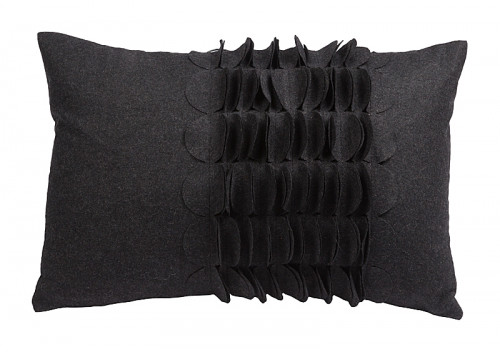 подушка с объемным узором giselle dark gray в Ижевске