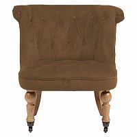 кресло amelie french country chair коричневое в Ижевске