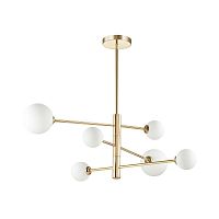 подвесная люстра lumion estelle 4418/6c белая в Ижевске