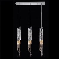 подвесной светильник crystal lux credo l- chrome в Ижевске