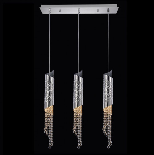 подвесной светильник crystal lux credo l- chrome в Ижевске