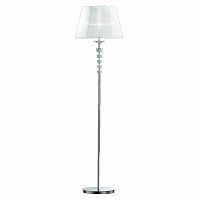 торшер дизайнерский ideal lux pegaso white hromo в Ижевске