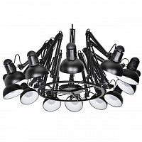 подвесная люстра kink light морено 07558-12 черная в Ижевске