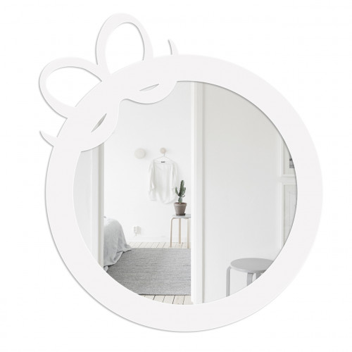 зеркало круглое с бантом белое ribbon в Ижевске