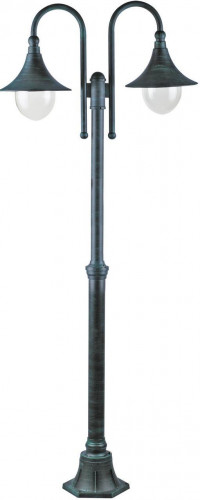 садово-парковый светильник arte lamp malaga a1086pa-2bg в Ижевске