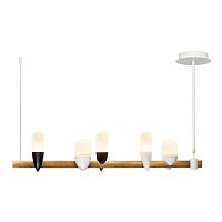 подвесная светодиодная люстра loft it whisper 1028-5wh в Ижевске