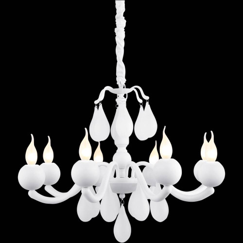 подвесная люстра arte lamp sigma a3229lm-8wh в Ижевске