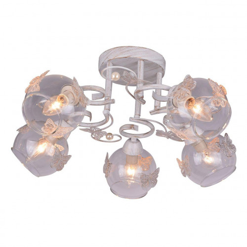 потолочная люстра arte lamp alessandra a5004pl-5wg в Ижевске