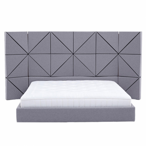 кровать двуспальная 160х200 фиолетовая floe comforty в Ижевске