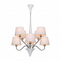 подвесная люстра arte lamp a1528lm-8wh белая в Ижевске
