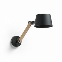 move настенный светильник металлический черный aa1299r01 от la forma (ex julia grup) в Ижевске