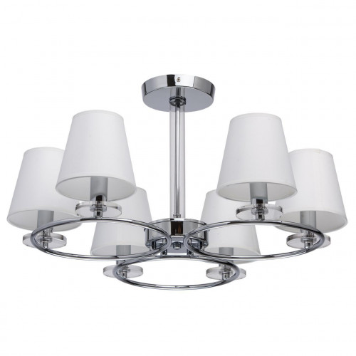 потолочная люстра mw-light онтарио 1 692010106 белая в Ижевске