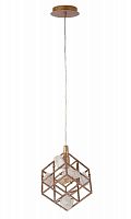дизайнерский подвесной светильник crystal lux diego sp1 gold в Ижевске