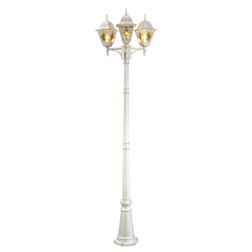 садово-парковый светильник arte lamp berlin a1017pa-3wg в Ижевске