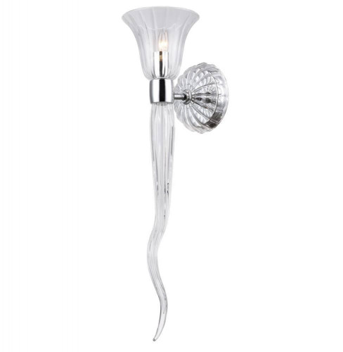 бра crystal lux linda ap1 chrome в Ижевске