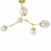 подвесная люстра kink light нисса 07512-5,33 янтарная в Ижевске