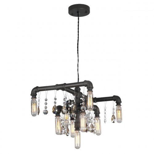подвесная люстра lussole loft 9 lsp-9379 в Ижевске