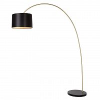 торшер дизайнерский lucide paxi black gold в Ижевске