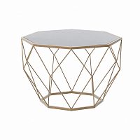 стол gold geometria золотой, черный в Ижевске