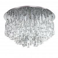 потолочный светильник люстра ideal lux majestic pl10 trasparente в Ижевске