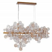подвесной светильник crystal lux deseo sp12 l1000 gold в Ижевске