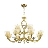 подвесная люстра odeon light piemont 3998/12 белая в Ижевске