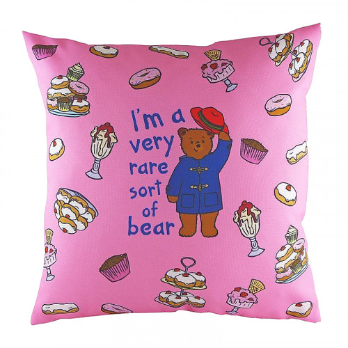 подушка с принтом paddington bear pink в Ижевске