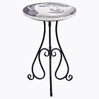 стол кофейный индия fornasetti черно-белый в Ижевске