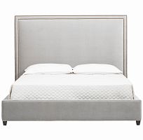 кровать dakotad 90х200 серый р в Ижевске