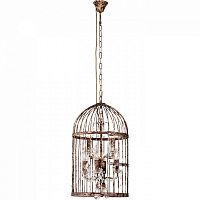 подвесной светильник cage chandelier коричневый в Ижевске
