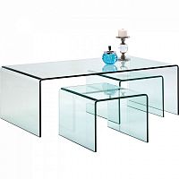 столик кофейный clear club бесцветный в Ижевске